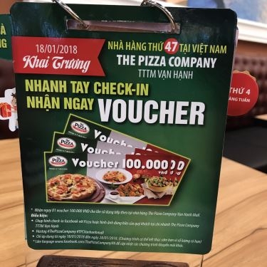 Tổng hợp- Nhà Hàng The Pizza Company - Vạn Hạnh Mall