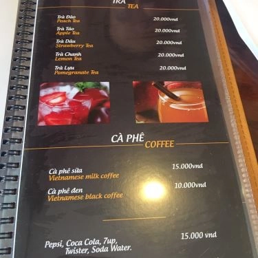 Thực đơn- Nhà Hàng Thiên Nga Restaurant - Bò Ngon & Tiệc Cưới