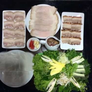 Món ăn- Quán Ăn Thiên Trúc Quán - Bánh Tráng Thịt Heo