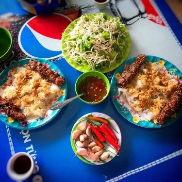 Món ăn- Quán Ăn Thọ Trường - Bánh Cuốn Thịt Nướng