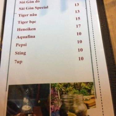 Thực đơn- Quán Ăn Thớt Gỗ Quán - Ung Văn Khiêm