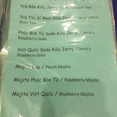 Thực đơn- Quán Ăn Thực Là Ngon - Đồ Nướng