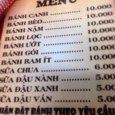 Tổng hợp- Quán Ăn Thúy - Bánh Canh Nam Phổ