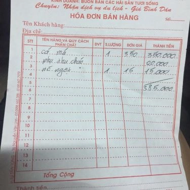 Thực đơn- Thúy Khoa - Quán Ăn Gia Đình