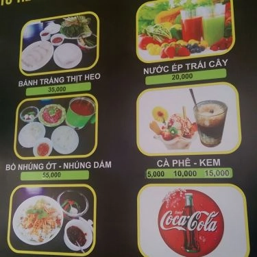 Thực đơn- Nhà Hàng Tiệm Ăn 60s - Ẩm Thực Miền Trung