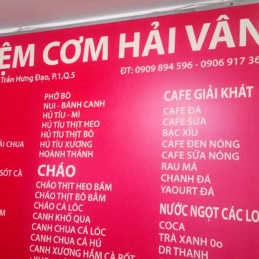 Tổng hợp- Quán Ăn Tiệm Cơm Hải Vân