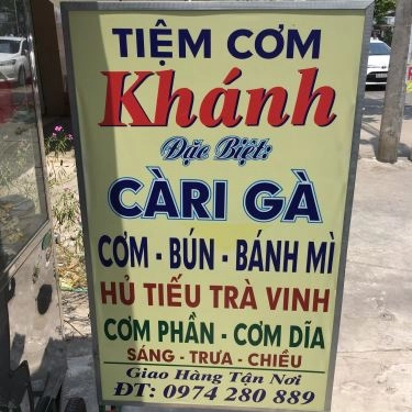 Thực đơn- Quán Ăn Tiệm Cơm Khánh
