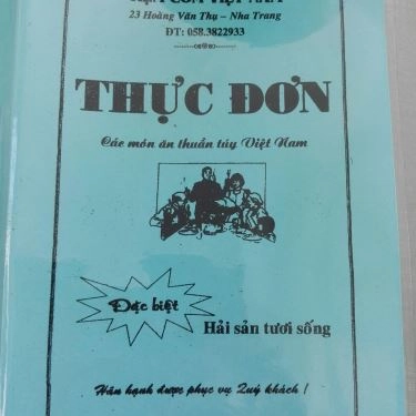 Thực đơn- Quán Ăn Tiệm Cơm Việt Nam
