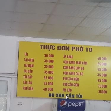Tổng hợp- Quán Ăn Phở 10 - Phở Bò & Cơm Rang