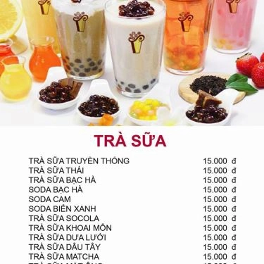 Thực đơn- Tiên Cảnh Quán - Quán Ăn Gia Đình