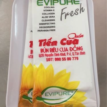 Thực đơn- Quán Ăn Bún Riêu Cua Đồng - Tiến Cua Quán