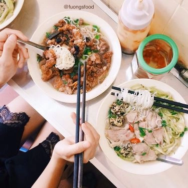 Món ăn- Quán Ăn Tiến Già - Bún Dọc Mùng & Bún Mẹt