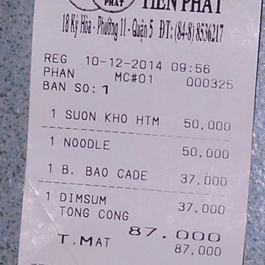 Tổng hợp- Quán Ăn Tiến Phát - Điểm Tâm Hồng Kông