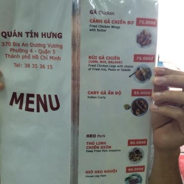 Tổng hợp- Quán Ăn Tín Hưng - Beefsteak