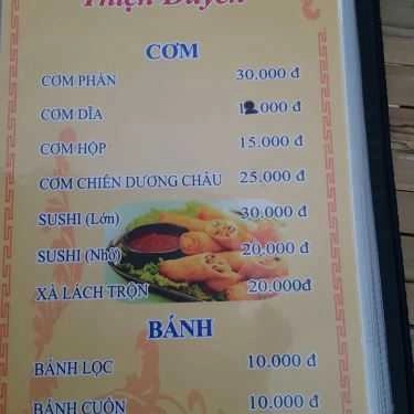 Thực đơn- Quán Ăn Quán Chay Tỉnh Thức