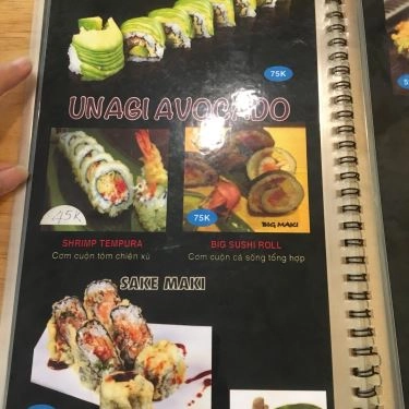 Thực đơn- Quán Ăn Tino Sushi