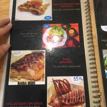 Thực đơn- Quán Ăn Tino Sushi