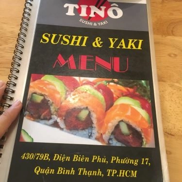 Thực đơn- Quán Ăn Tino Sushi