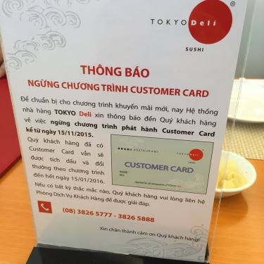 Tổng hợp- Nhà Hàng Tokyo Deli - 3 Tháng 2