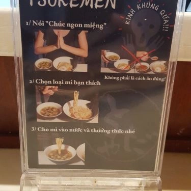 Thực đơn- Quán Ăn Tomidaya Ramen - Thái Văn Lung