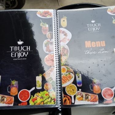Thực đơn- Quán Ăn Touch And Enjoy - Street Food & Drink