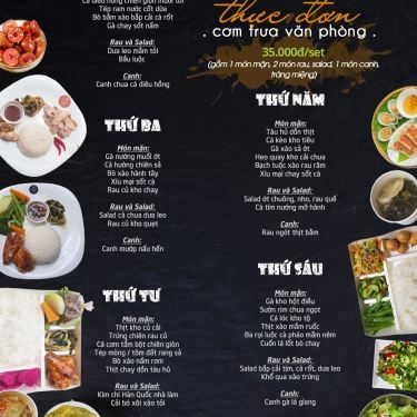 Thực đơn- Quán Ăn Touch And Enjoy - Street Food & Drink