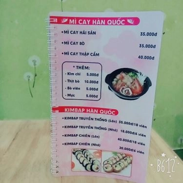 Thực đơn- Quán Ăn Hoa Bay - Trà Sữa & Mỳ Cay