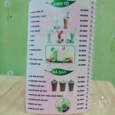 Thực đơn- Quán Ăn Hoa Bay - Trà Sữa & Mỳ Cay