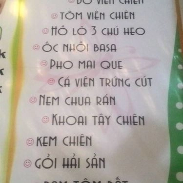 Thực đơn- Quán Ăn Trà Sữa Popping - Ngô Thì Nhậm