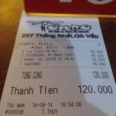 Tổng hợp- Quán Ăn Trà Sữa & Thức Ăn Nhanh Tombo - Thống Nhất