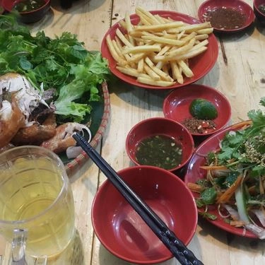 Món ăn- Quán Ăn Tre Làng - Gà Nướng Lu