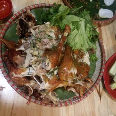 Món ăn- Quán Ăn Tre Làng - Gà Nướng Lu
