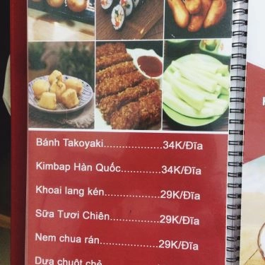 Thực đơn- Quán Ăn Trend Food - Ẩm Thực Toàn Cầu