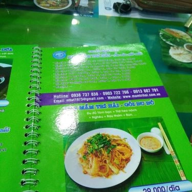 Thực đơn- Quán Ăn Trí Hải - Các Món Mắm