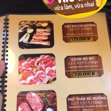 Thực đơn- Nhà Hàng Tri Kỷ Korean Restaurant