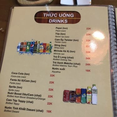 Thực đơn- Nhà Hàng Tri Kỷ Korean Restaurant