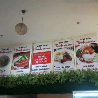 Thực đơn- Quán Ăn Trinh Sài Gòn - Cơm Tấm Sườn Cây