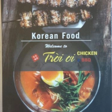 Thực đơn- Quán Ăn Trời Ơi - Chicken & BBQ