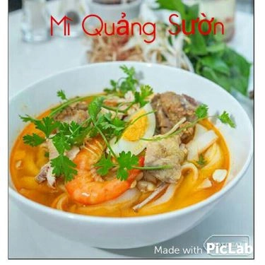 Thực đơn- Quán Ăn Mì Quảng Miền Trung - Trần Bình Trọng