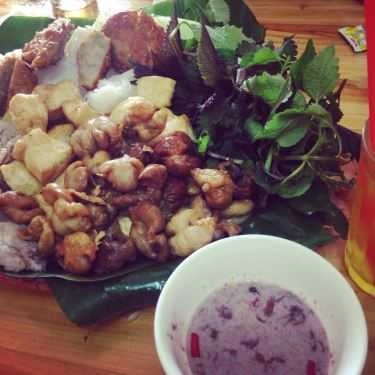 Món ăn- Trung Lùn - Bún Đậu Mẹt