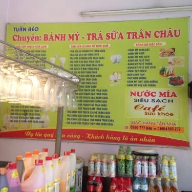Thực đơn- Quán Ăn Tuấn Béo - Bánh Mì, Sữa Chua Mít & Sinh Tố Hoa Quả
