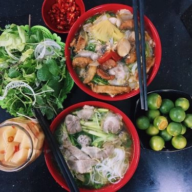 Món ăn- Quán Ăn Tuấn Bún - Bún Sườn Dọc Mùng