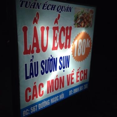 Không gian- Quán Ăn Tuấn Ếch Quán - Ngọc Hồi