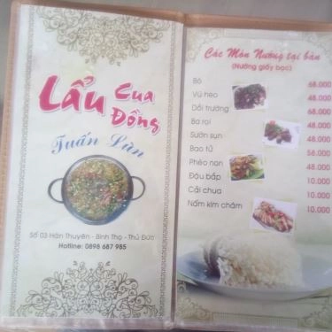 Tổng hợp- Quán Ăn Tuấn Lùn - Lẩu Cua Đồng