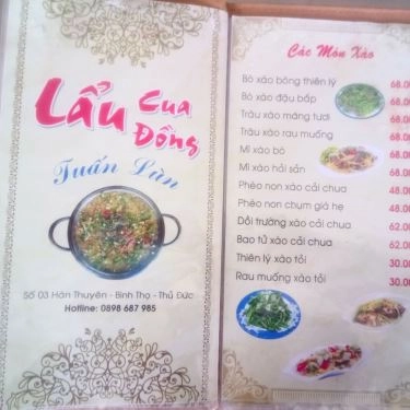Tổng hợp- Quán Ăn Tuấn Lùn - Lẩu Cua Đồng