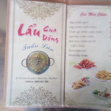 Tổng hợp- Quán Ăn Tuấn Lùn - Lẩu Cua Đồng