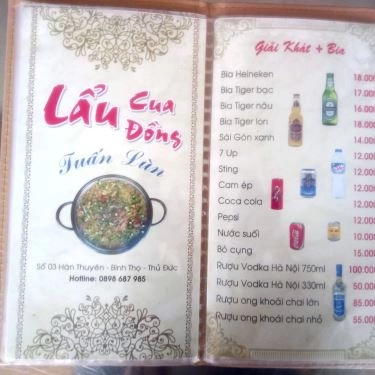 Tổng hợp- Quán Ăn Tuấn Lùn - Lẩu Cua Đồng