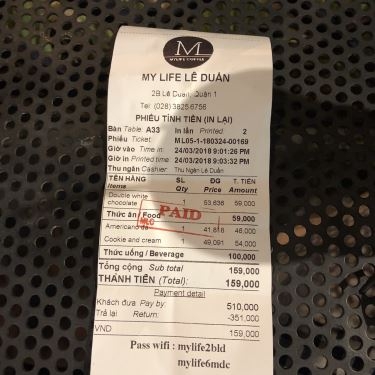 Thực đơn- Nhà Hàng TukTuk Thai Bistro - Trần Ngọc Diện