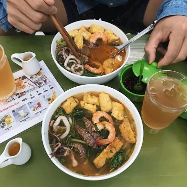 Món ăn- Quán Ăn Tun Tun - Bún Hải Sản Hoa Quả