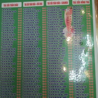 Thực đơn- Quán Ăn Tùng Thu Quán - Thế Giới Món Ăn Nhanh
